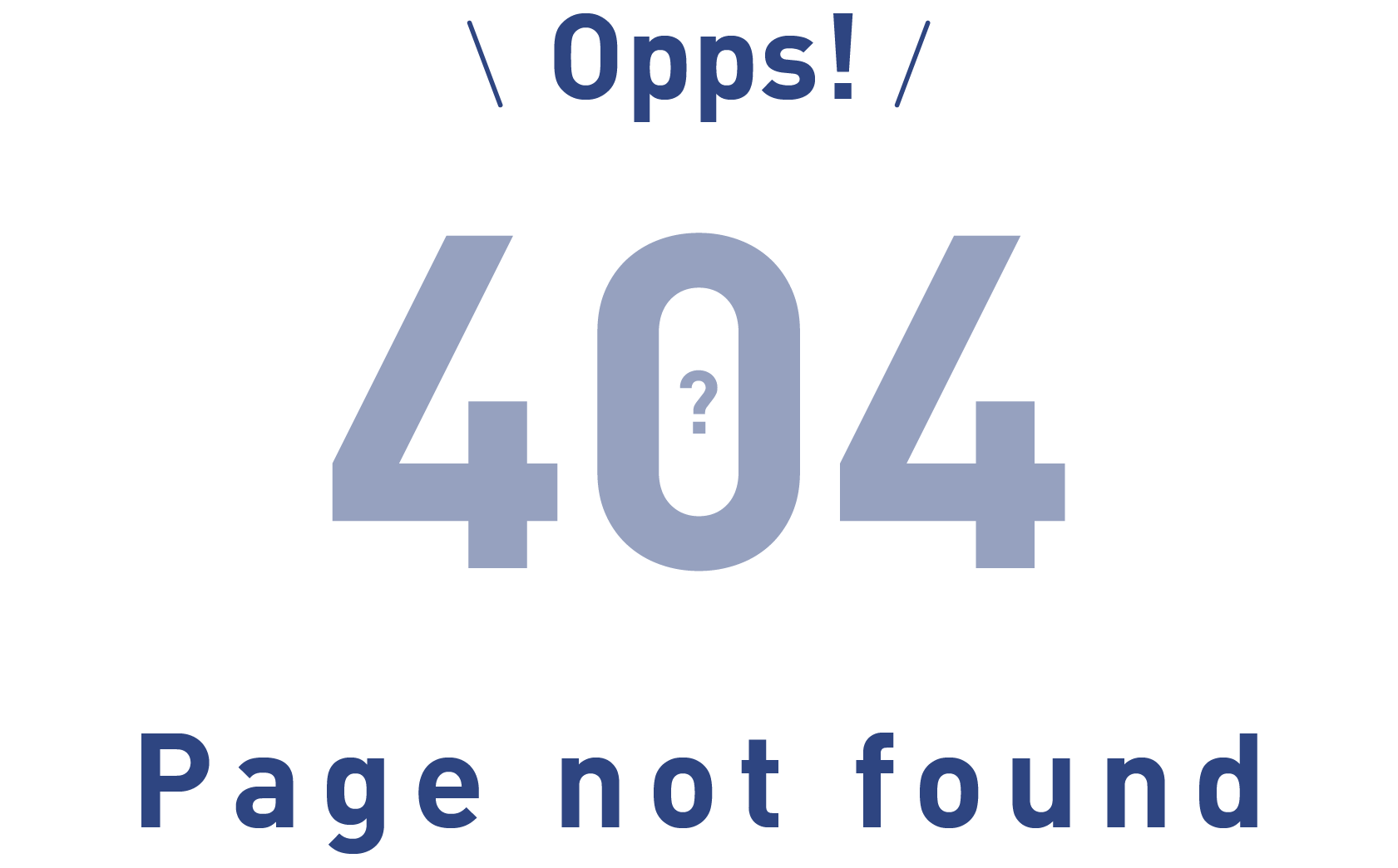 404 file not found.
